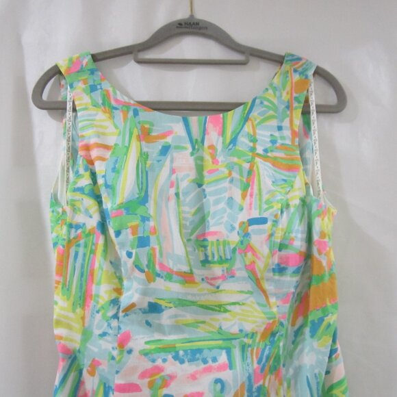 Lilly Pulitzer 2 Courtney Shift Dress Sea Salt Sun - Picture 3 of 8